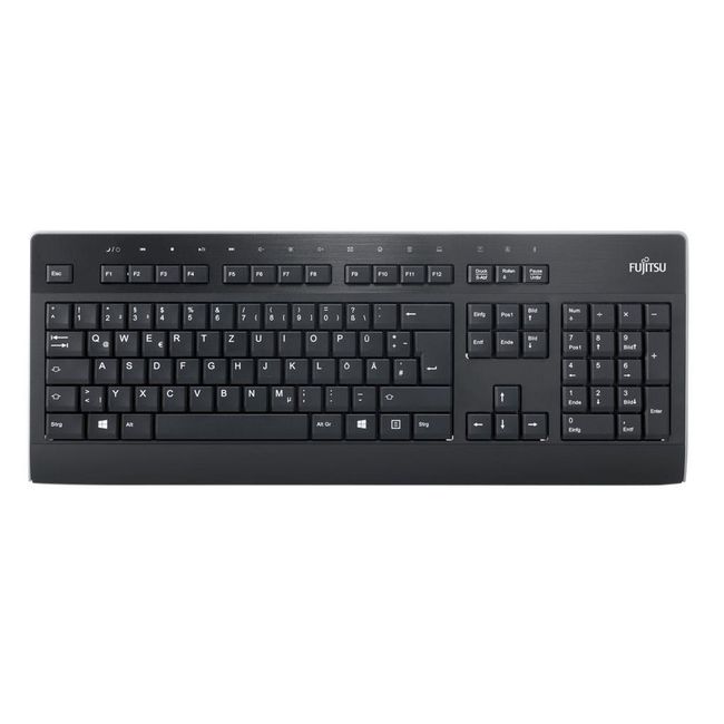 Клавиатура KB955 , USB, плоска, черна ZO_183108 1