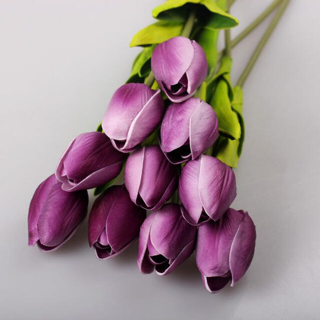 Svazek umělých tulipánů k dekoraci - 20 ks 1