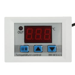 Regulator temperature z LED zaslonom - 2 barvi