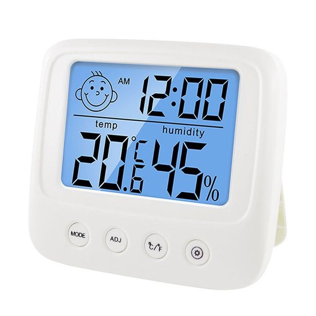 Digitální LCD vnitřní pohodlný teplotní senzor Měřič vlhkosti Teploměr Vlhkoměr Gauge SS_1005001803818636 1