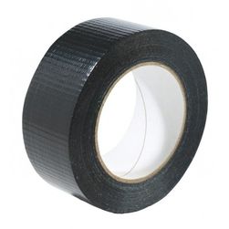 Voděodolná textilní páska 50mm x 25m černá ZO_262683