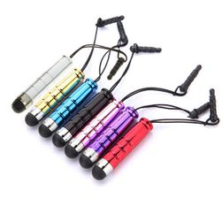 Farebné dotykové pero (stylus) s plastovým hrotom - 6 farieb