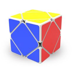 Оцветен сгъваем куб