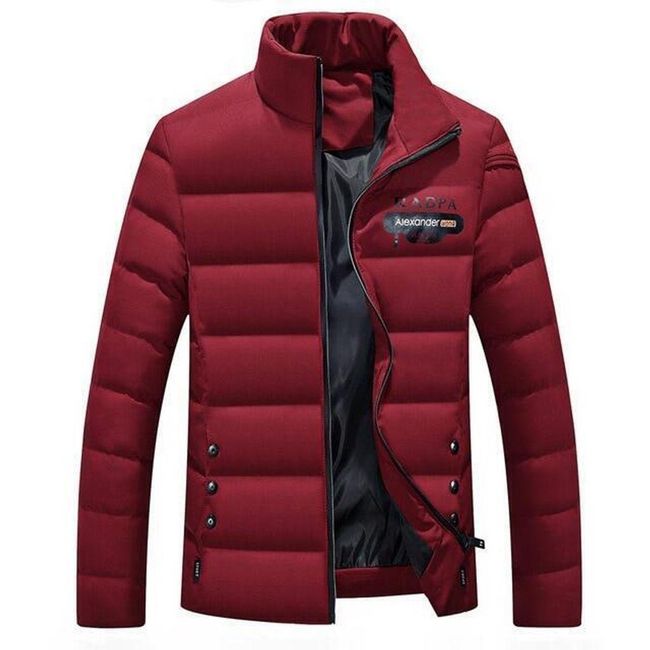 Niko férfi kabát - 4 változat Piros - 8-as méret, XS - XXL méretek: ZO_233943-4XL 1