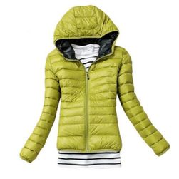 Kendy női kabát zöld - 1-es méret, XS-XXL méretek: ZO_236259-XS