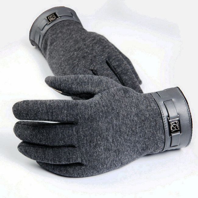 Moške rokavice z zaslonom na dotik - 3 barve 1