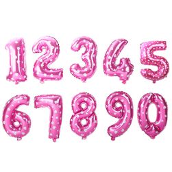Nafukovacie balóniky v tvare čísla