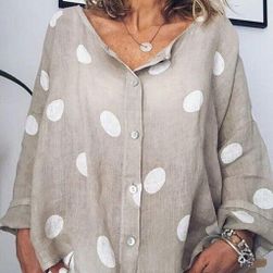 Ženska bluza Basmath Grey - velikost 9, velikosti XS - XXL: ZO_226662-5XL