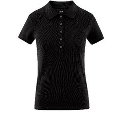 Črna bombažna klasična polo majica, velikosti XS - XXL: ZO_1dac2c14-e43f-11ee-aec9-7e2ad47941cc