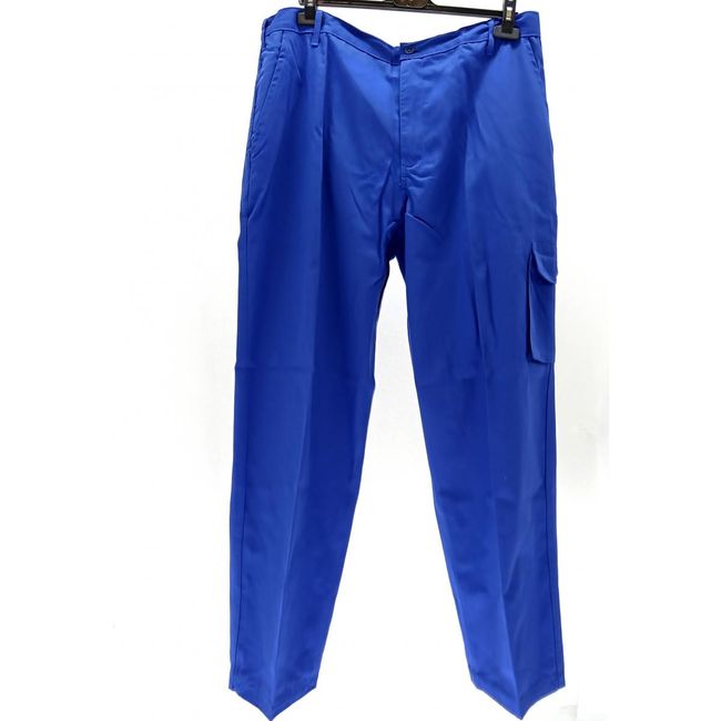 Męski kombinezon roboczy w kolorze niebieskim, Rozmiary spodni: ZO_e31d0c24-63fe-11ed-bc5f-0cc47a6c9c84 1