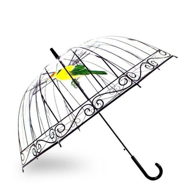 Deštník s motivem ptáčka 1