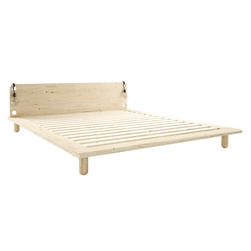 Dvoulůžková postel z borovicového dřeva s roštem 160x200 cm Peek – ZO_169587