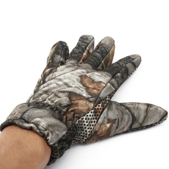 Taktické protiskluzové rukavice maskovací 1