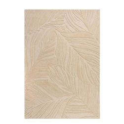 Béžový vlněný koberec Lino Leaf, 160 x 230 cm ZO_182343