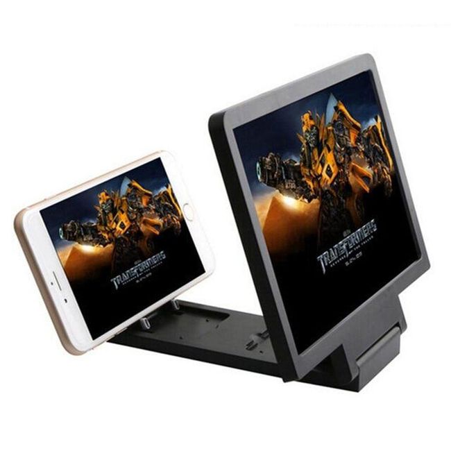 Nagyító 3D képernyő mobiltelefonhoz W02 Fekete, Szín: ZO_237495-CER 1