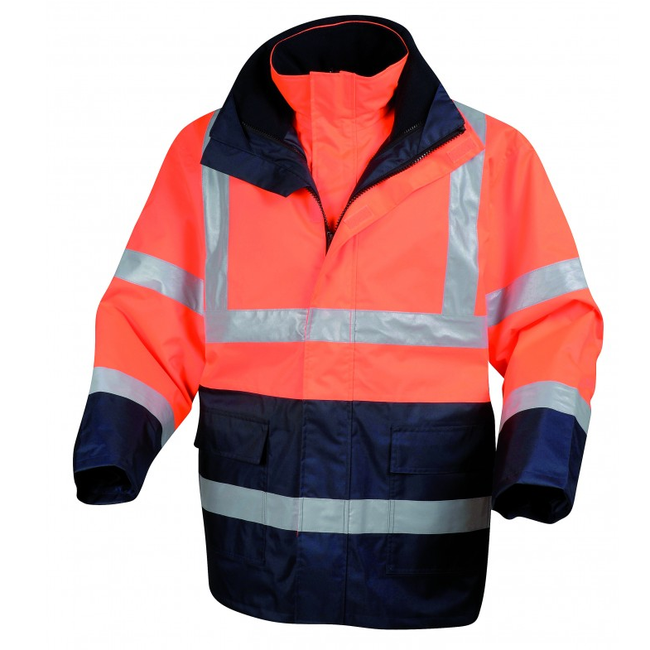 Biztonsági kabát - Parka CERVIN , narancssárga, XS - XXL méret: ZO_247603-2XL 1