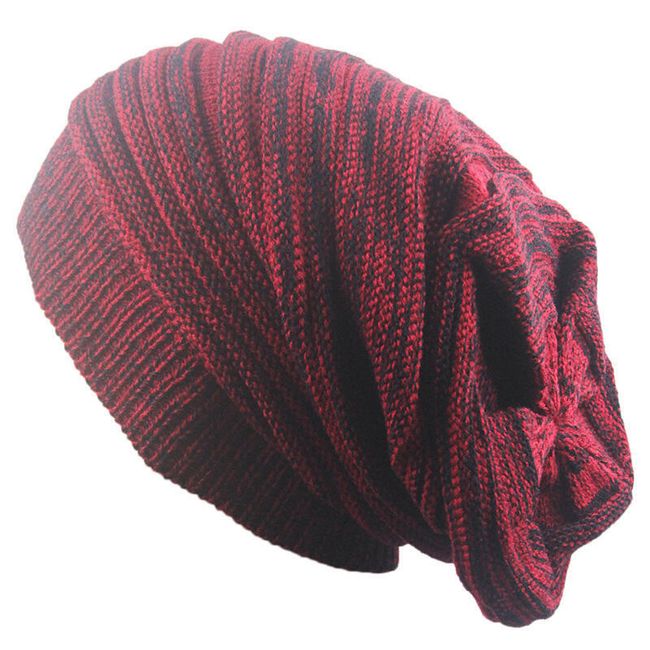 Dlouhá pletená čepice pro muže - 6 barev 1