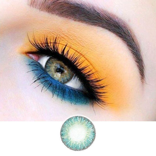 2pcs Colored Contact Lenses Eye Makeup AV_SKU222160J 1