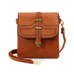 Стилна дамска чанта за рамо - 6 цвята