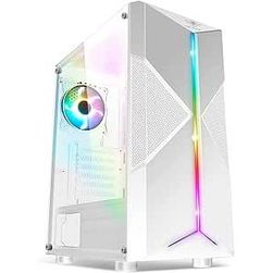 PC шкаф бял RGB ZO_9968-M6952