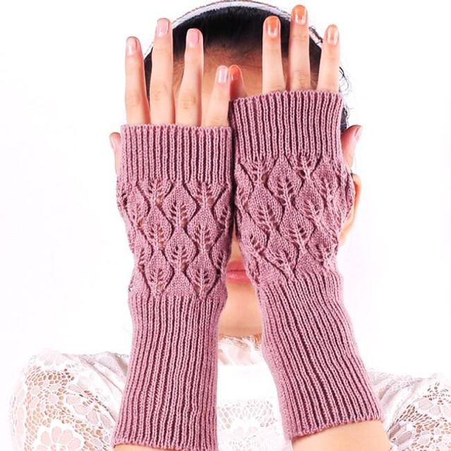 Ženske pletene rokavice RI11 1