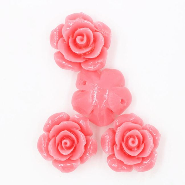 DIY květy růží - 10 kusů 1