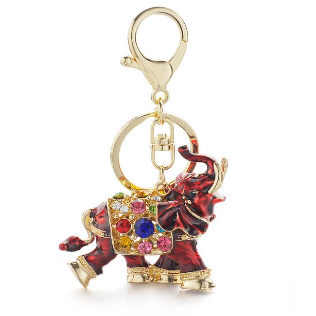 Privezak za ključeve - slon za sreću 1