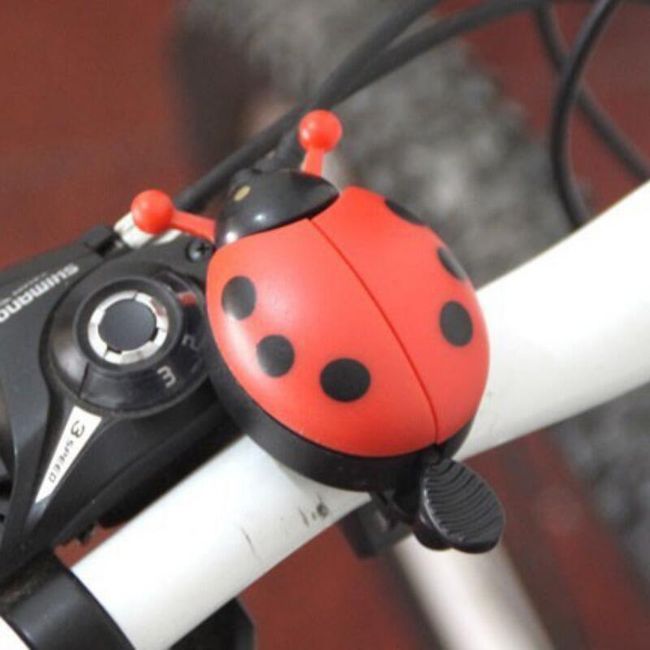 Zvono za bicikl u obliku bubamare - 4 boje 1