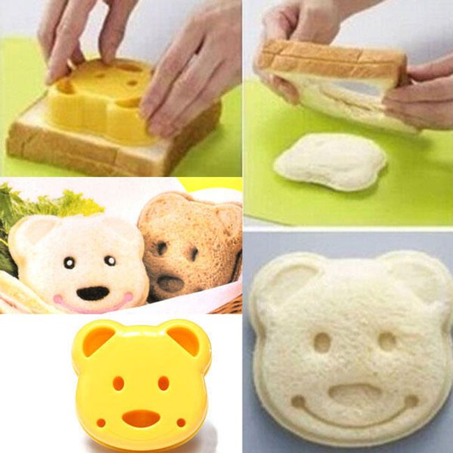 Vykrajovátko toastového chleba - medvídek 1