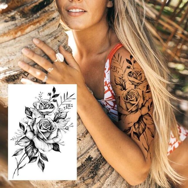 Tymczasowy tatuaż Claudia 1