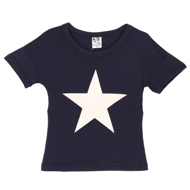 Тениска със звезда за деца 1