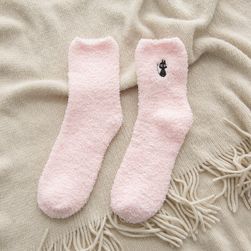 Teplé dámské ponožky