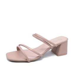 Women's sandals on a heel Etern