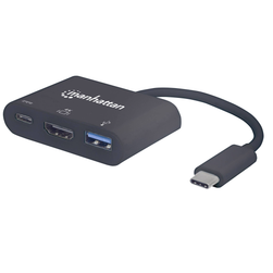 Manhatten Convertor de andocare USB Type-C la HDMI ZO_169785