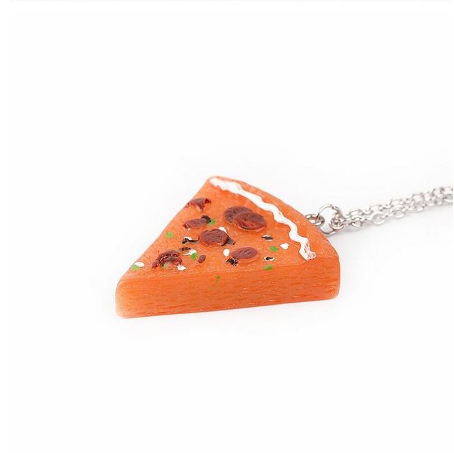 Sada řetízků s pizza přívěskem 1