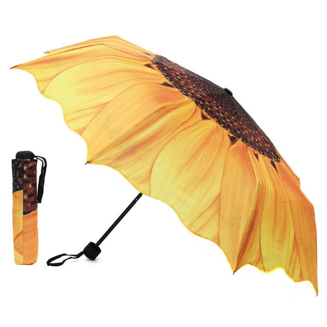 Umbrelă cu motiv de floarea-soarelui 1
