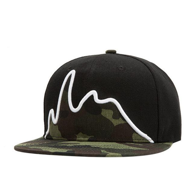 Snapback męski ze wzorem moro - 4 warianty 1