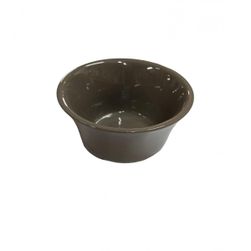 Miska ceramiczna brązowo-szara ZO_264051