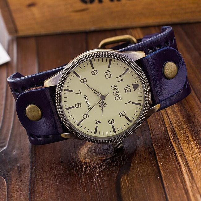 Unisex hodinky ve vintage stylu 1