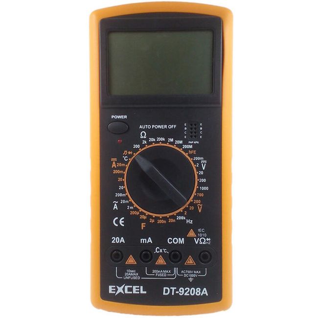 Digitálny multimeter s LCD displejom 1