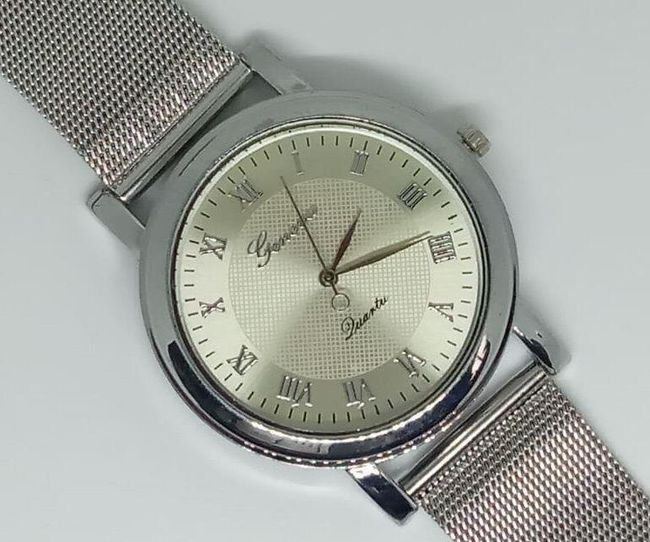 Decentní dámské hodinky ve stříbrné barvě 1