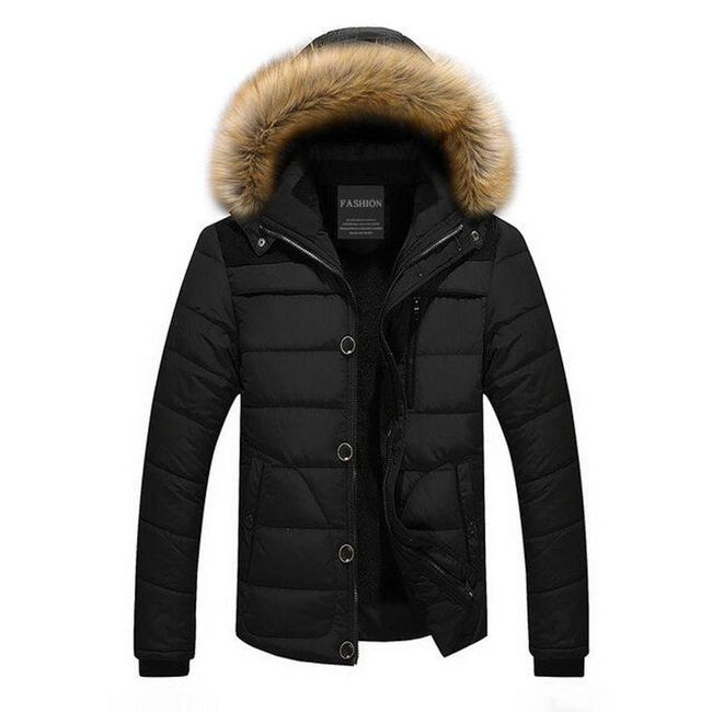 Férfi kabát Rott - fekete, XS - XXL méret: ZO_148be26c-b3c7-11ee-8264-8e8950a68e28 1