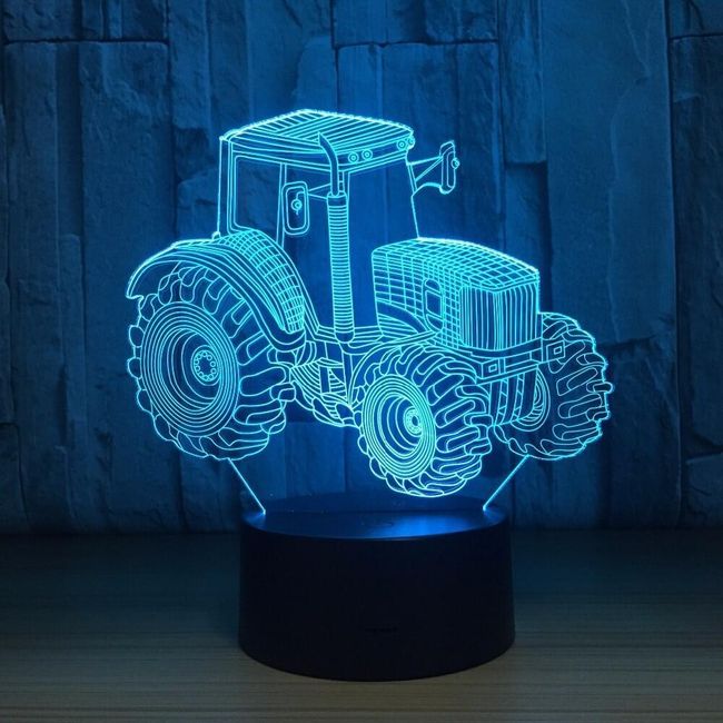 3D LED lamp Carrie 1