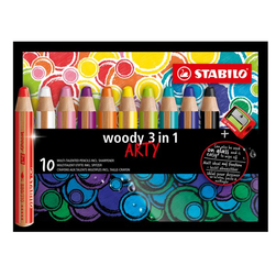Woody 3v1 - Večnamenski barvni svinčnik ZO_9968-M3257