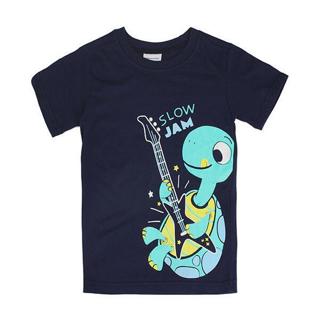 Chlapecké tričko s motivem rockové želvy 1