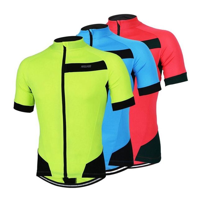 Tricoul elastic cu fermoar pentru bicicliști 1