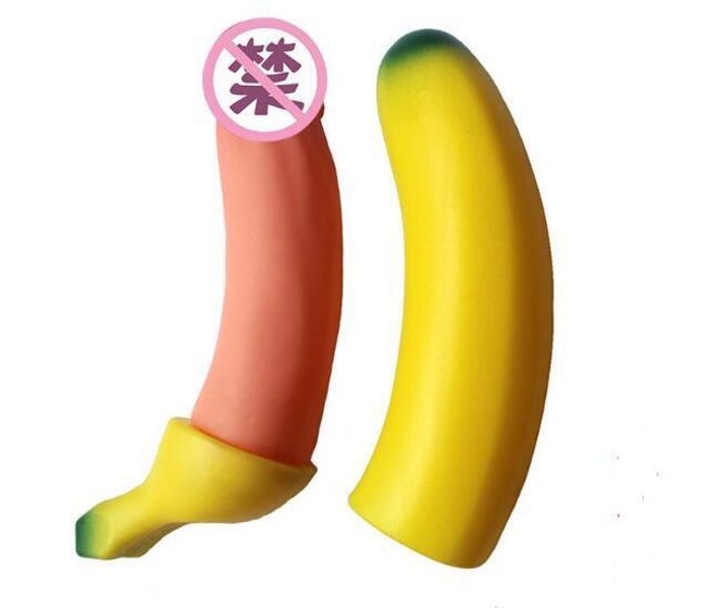 Забавен изкуствен банан JOK257 1