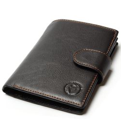 Klasična moška denarnica s številnimi žepi