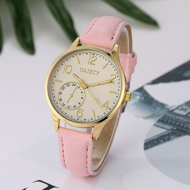 Náramkové hodinky s elegantním ciferníkem - 8 barev 1