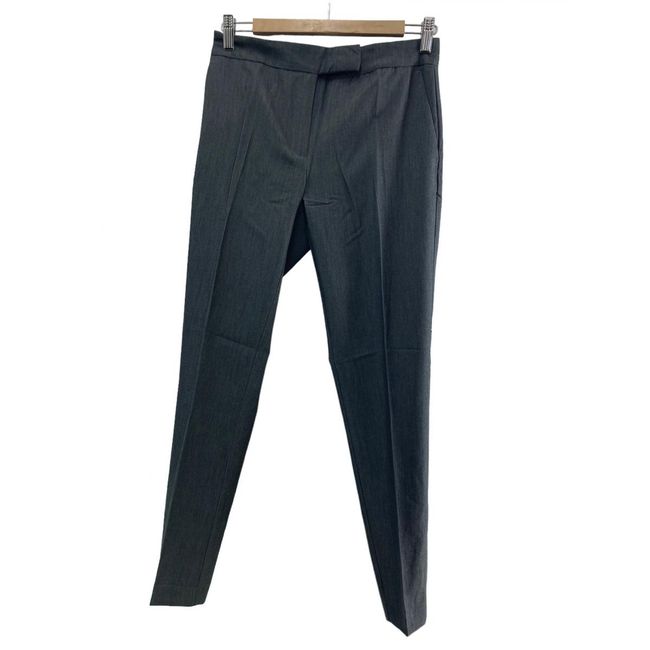 Dámské klasické kalhoty puky, OODJI, šedé, Velikosti XS - XXL: ZO_109382-S 1